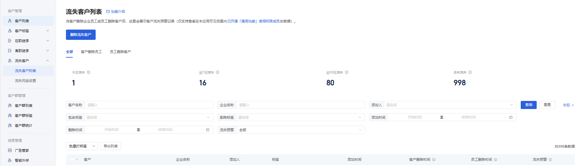 什么是流失客户 - 操作截图 2