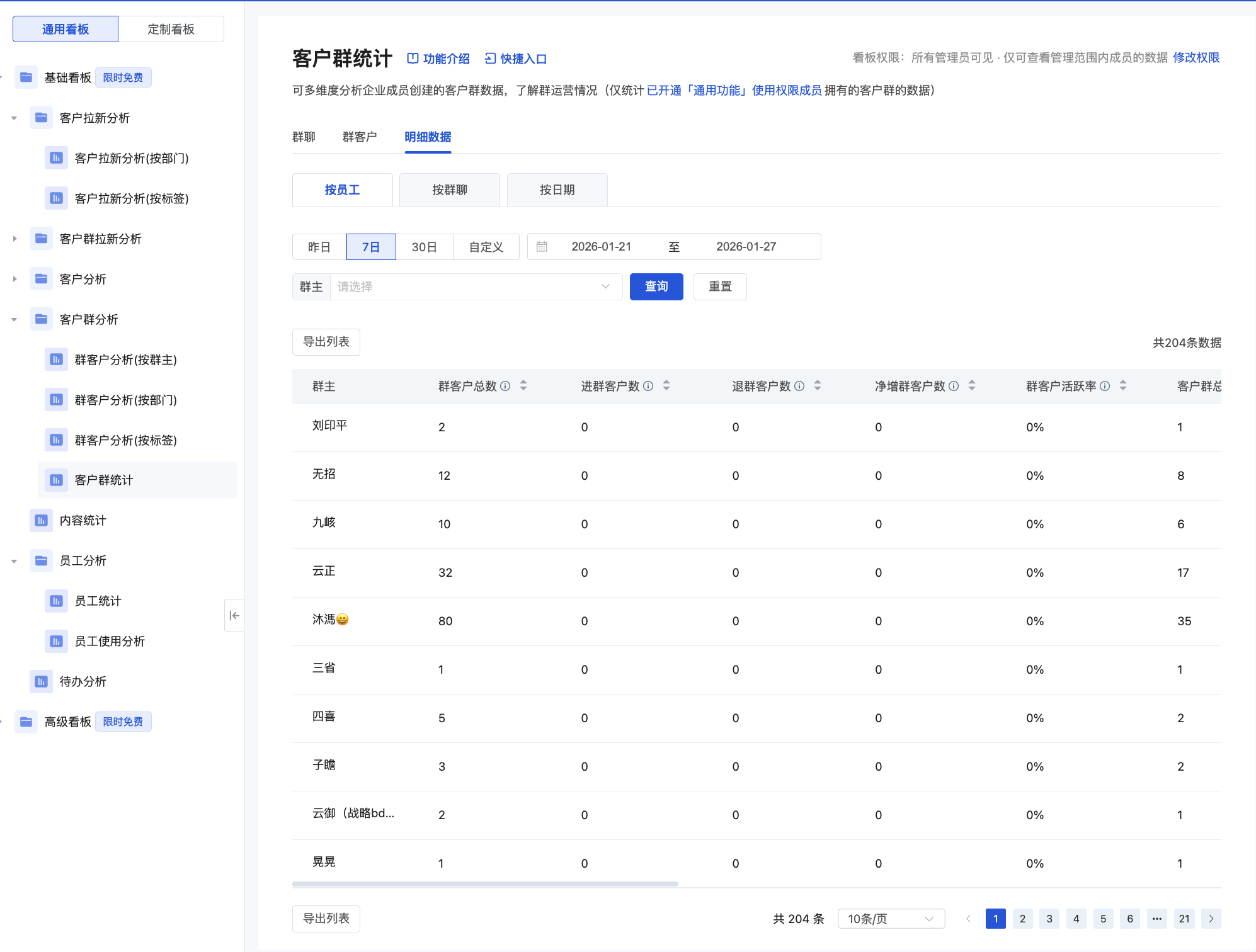 什么是客户群统计？ - 操作截图 8